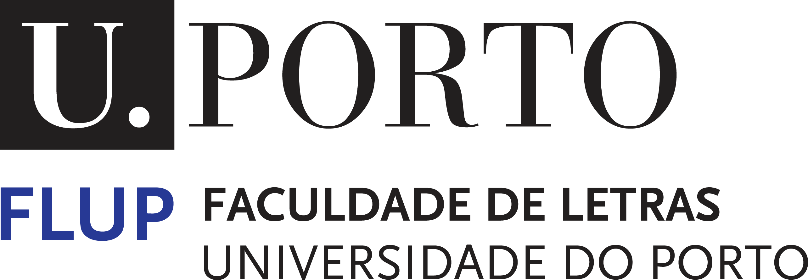 Logotipo da Faculdade de Letras da Univerisidade do Porto