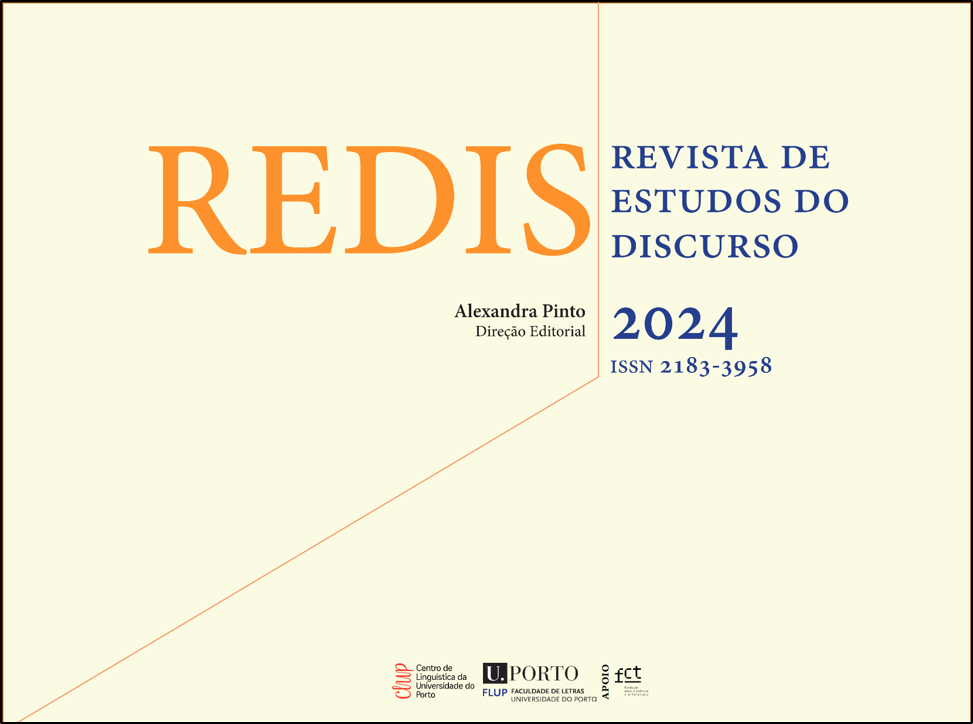 					Ver N.º 15 (2024): REDIS: Revista de Estudos do Discurso
				