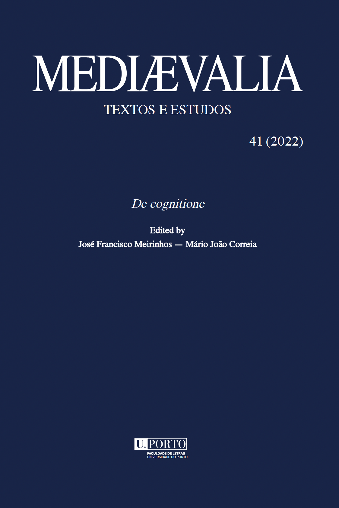 					Ver Vol. 41 (2022): De cognitione
				